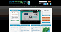 Desktop Screenshot of cleanenergy.org