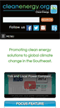 Mobile Screenshot of cleanenergy.org